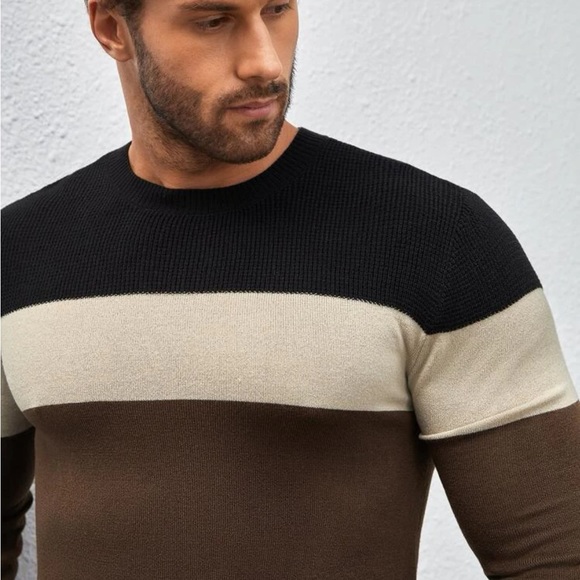 Colorblock Sweater ⌚️ - Picture 3 of 4